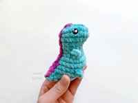Thumbnail of Tiny-Rex the Pocket Dino ·No-Sew Amigurumi Dinosaur! ·Free Crochet Pattern