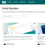 Thumbnail of Script Samples | PnP Samples