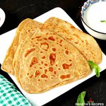 Thumbnail of Paratha Recipe (Crispy flaky South Asian Flatbread)