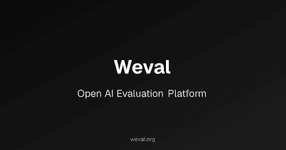 Thumbnail of Weval - The Open Platform for AI Evaluation