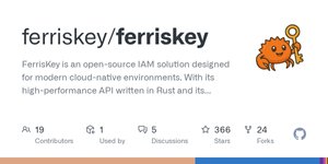 Thumbnail of GitHub - ferriskey/ferriskey: FerrisKey is an open-source IAM solution designed for modern cloud-native environments. With its high-performance API written in Rust and its intuitive web interface developed in Typescript/React, FerrisKey...