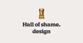 Thumbnail of Dark Patterns Hall of Shame