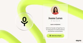 Thumbnail of Async - Voice Memos that move ideas forward