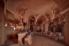 Thumbnail of Undulating Bricks Mimic Rolling Waves in a New Cinema and Coffee Shop by One Plus Partnership