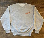 Thumbnail of Vintage 1980s Champion Crewneck Sweatshirt Squash Size L Made In US Gray | eBay