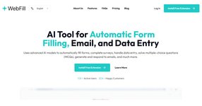 Thumbnail of WebFill - AI Chatbot Automation, Form Filling, Email Generation