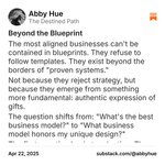 Thumbnail of Abby Hue on Substack