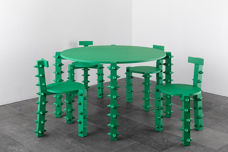 Thumbnail of Giona Bierens de Haan's Thorny Furniture Is Inspired by a Tropical Tree