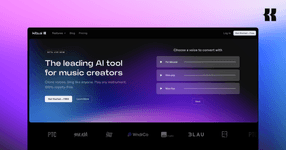 Thumbnail of Kits AI - Studio-quality AI music tools