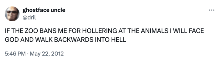 Thumbnail of I Will Face God and Walk Backwards Into Hell | Know Your Meme