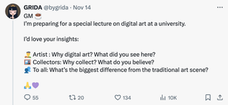 Thumbnail of Why Collect Digital Art? What Do You Believe? (Gen Art) - Tetragrammaton