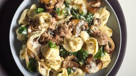 Thumbnail of Tortellini with Italian Sausage, Fennel, and Mushroom