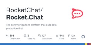Thumbnail of GitHub - RocketChat/Rocket.Chat: The communications platform that puts data protection first.