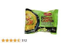 Thumbnail of Pancit Canton Citrus Flavor (Kalamansi) Chow Mein - 6 x 2.12 oz by Lucky Me