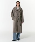 Thumbnail of MUSINSA | MUSINSA STANDARD WOMAN Women's Cashmere Blend Trench Coat [Top]