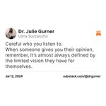 Thumbnail of Dr. Julie Gurner on Substack