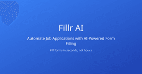 Thumbnail of Fillr AI - Automate Job Applications with AI-Powered Form Filling