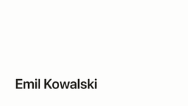 Thumbnail of Emil Kowalski