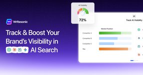 Thumbnail of Writesonic - AI Search Visibility Tracking & Optimization Platform