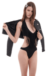 Thumbnail of NiiHAi Ltd — FRINGE BODYSUIT IN BLACK