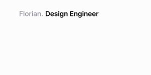 Thumbnail of Florian - Design Engineer