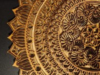 Thumbnail of Laser cut wood puzzles and mandalas