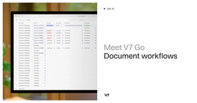 Thumbnail of V7 Go | Automate Tasks at Scale with LLMs & Gen AI Workflows