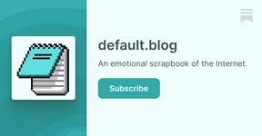 Thumbnail of default.blog | Katherine Dee | Substack