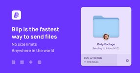 Thumbnail of Blip is the fastest way to send files