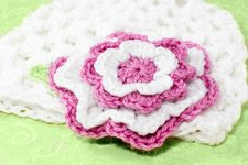 Thumbnail of Tickled Pink ~ Multi Layered Flower Pattern - Hopeful Honey