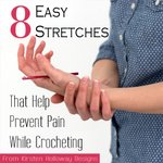 Thumbnail of 8 Stretches That Help Prevent Pain While Crocheting