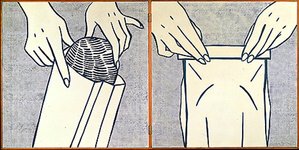 Thumbnail of Bread in bag, 1961 - Roy Lichtenstein - WikiArt.org