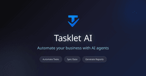 Thumbnail of Tasklet AI