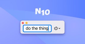 Thumbnail of N₁₀ - Attention Management App for Mac