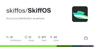 Thumbnail of GitHub - skiffos/SkiffOS: Any Linux distribution, anywhere.