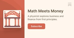 Thumbnail of Math Meets Money | Nic Pavao | Substack