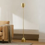 Thumbnail of Barbell Brass Floor Lamp