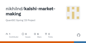 Thumbnail of GitHub - nikhilnd/kalshi-market-making: QuantSC Spring '23 Project