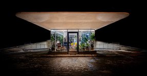 Thumbnail of 1950s petrol station wins photo of the year at architecture photography awards 2025