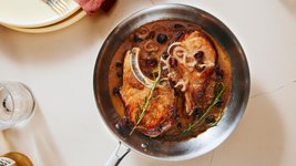 Thumbnail of Rosemary and Dried Cherry Pork Chops