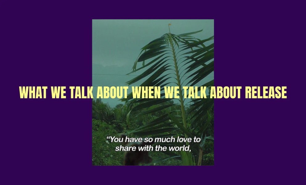 Thumbnail of What we talk about when we talk about release