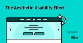 Thumbnail of The Aesthetic-Usability Effect