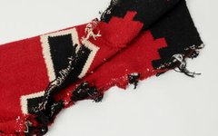 Thumbnail of Repairing a rug jacket – with denim-like darning – Permanent Style
