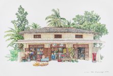 Thumbnail of From Vietnam to Nepal, Lee Me Kyeoung Expands the Geographic Bounds of Her Corner Store Drawings