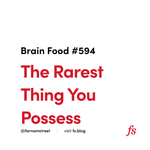 Thumbnail of The Rarest Thing You Possess