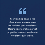 Thumbnail of 19 Great Newsletter Landing Pages You Can Learn From