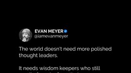 Thumbnail of The World Doesn't Need More Thought Leaders