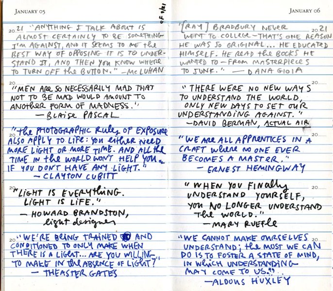 Thumbnail of 100 quotes that helped me write