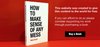 Cover of To do is to know.