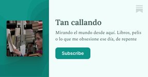 Thumbnail of Tan callando | Maria Moran | Substack